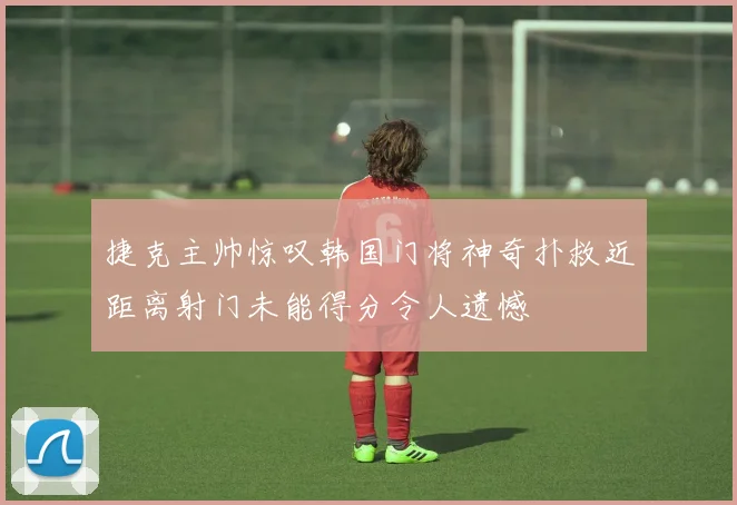 捷克主帅惊叹韩国门将神奇扑救近距离射门未能得分令人遗憾