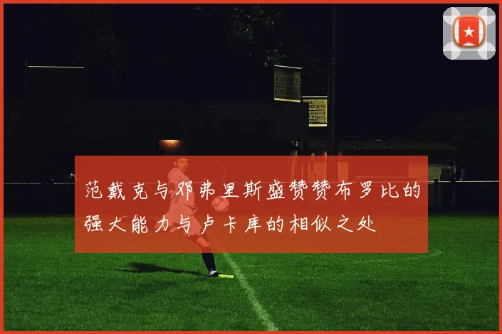 范戴克与邓弗里斯盛赞赞布罗比的强大能力与卢卡库的相似之处
